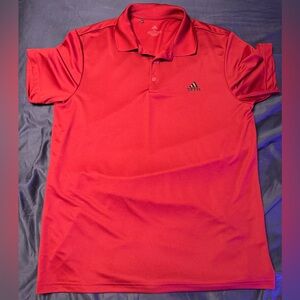 Mens Adidas XL short sleeve polo